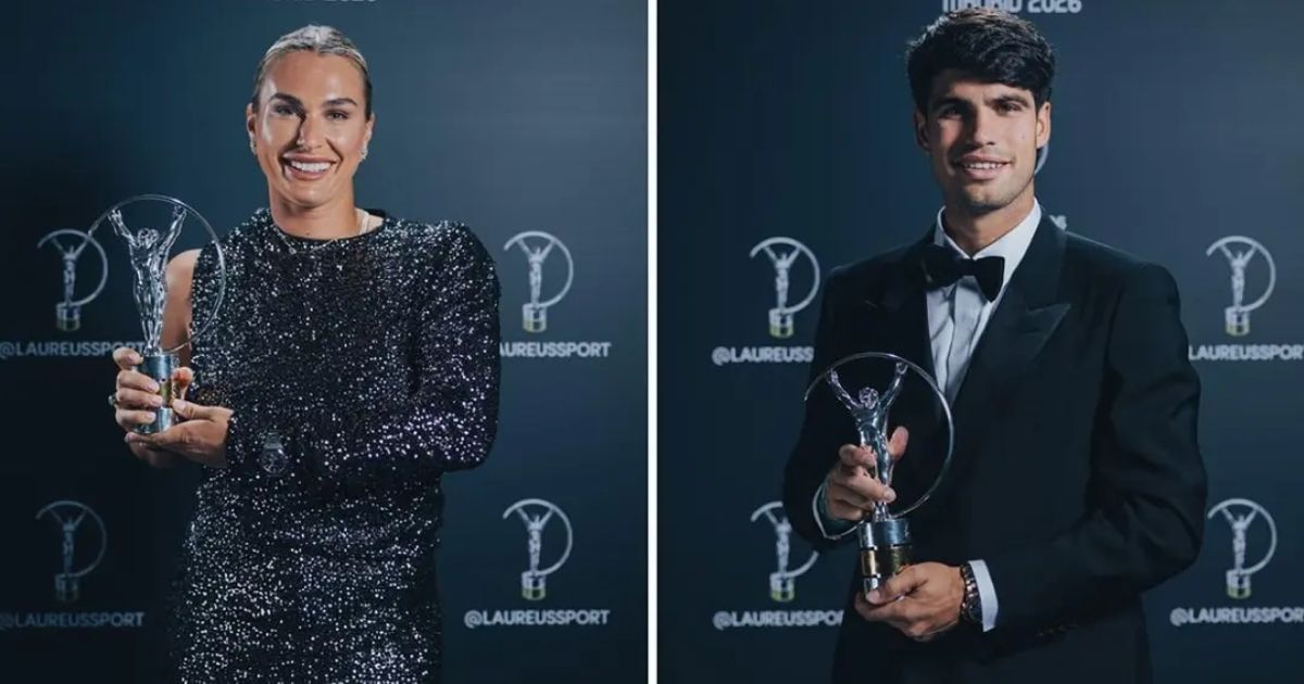 লরিয়াস স্পোর্টস অ্যাওয়ার্ড: বর্ষসেরা আলকারাজ ও সাবালেঙ্কা, সেরা দল পিএসজি