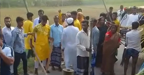 বিয়ে বাড়িতে গরুর মাংস কম দেওয়ায় সংঘর্ষ, বরসহ আহত ২৫