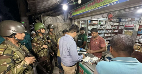 ১০ টাকার ইনজেকশন ৩০০ টাকা বিক্রি, ফার্মেসিকে জরিমানা ৫০ হাজার